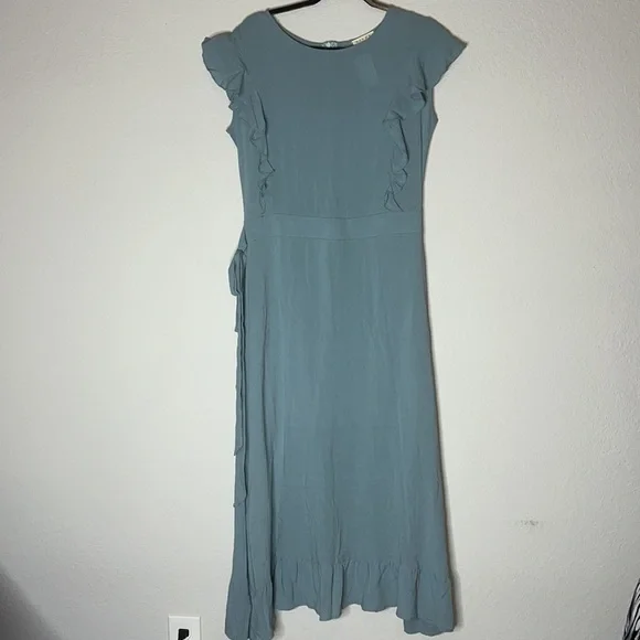 bohme | Dresses | Bohme Blue Maxi Dress Nwt | Poshmark